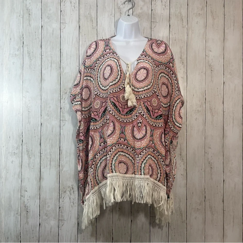 Forever 21 Poncho Style Cover Up Small - Picture 1 of 7